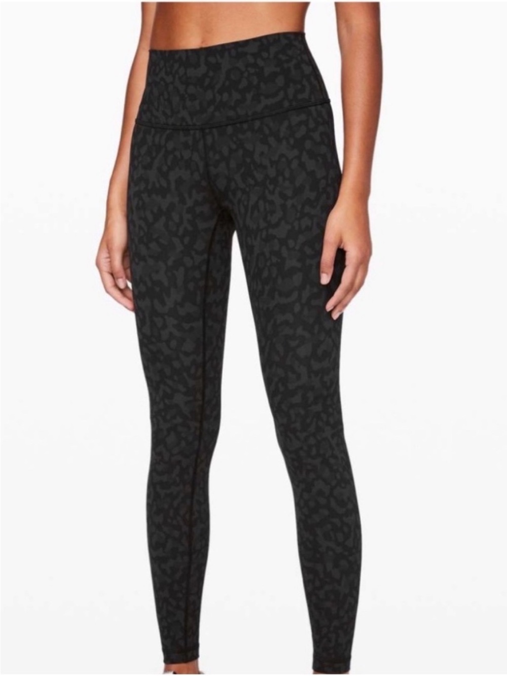 lululemon athletica Wunder Under 7/8 Leggings in Cheetah